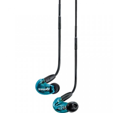 Shure SE215 Pro Special Edition Sound-Isolating Earphones (Blue)